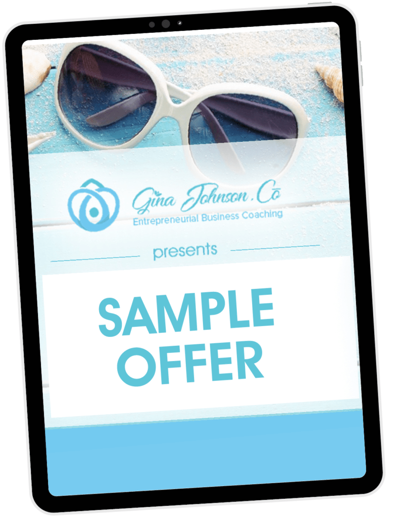 Gina Johnson Holistic Entrepreneurial Business Coach